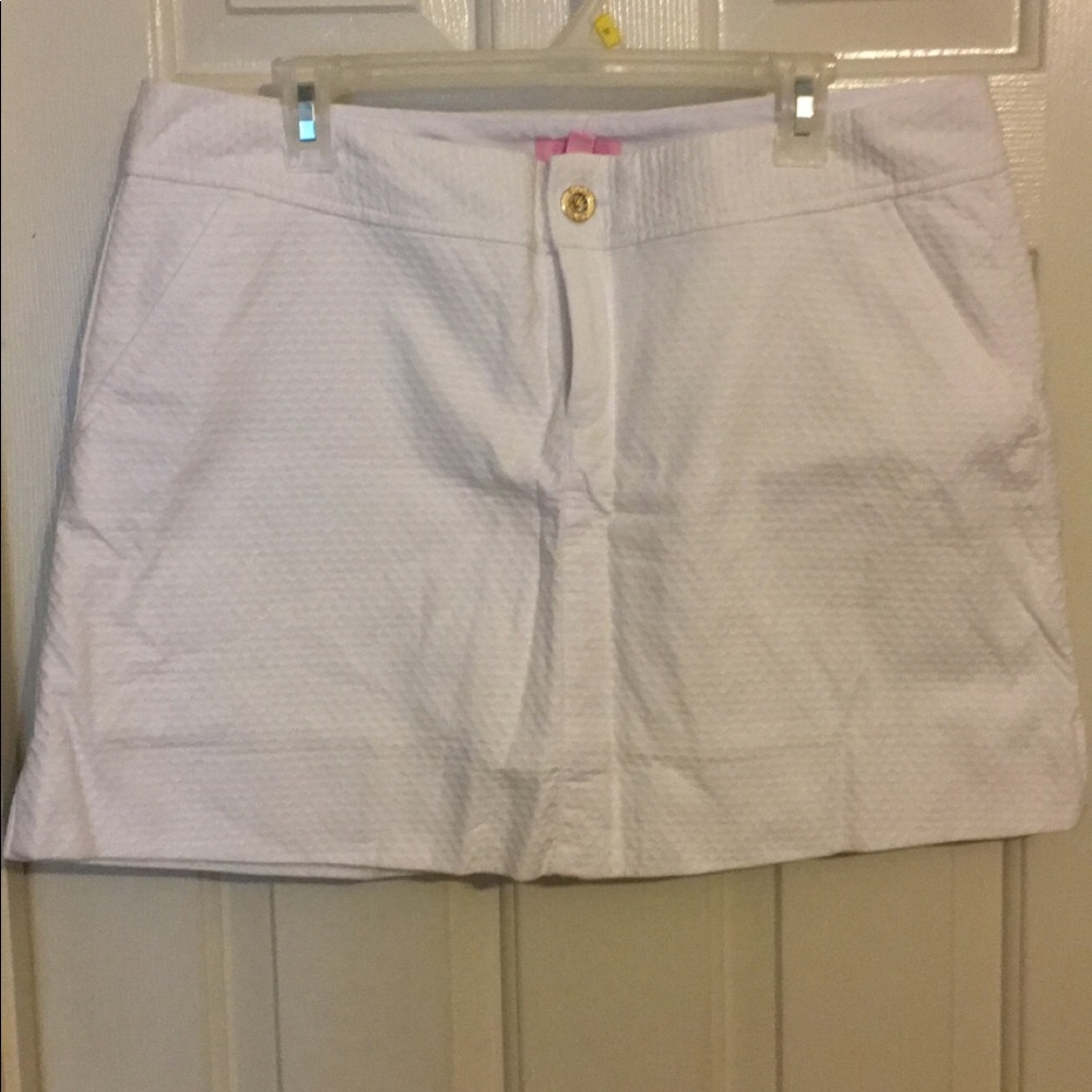 NWT Lilly Pulitzer white skort